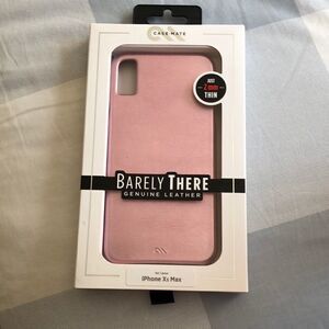 Case Mates Leather IPhone XS Max Phone Case